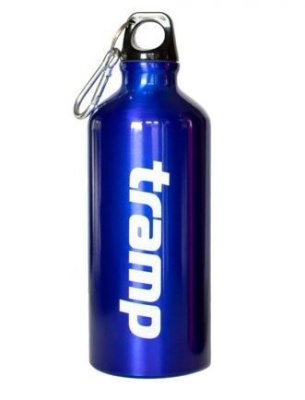 Бутылка алюминиевая в чехле Tramp TRC-033 Blue, 0,6л