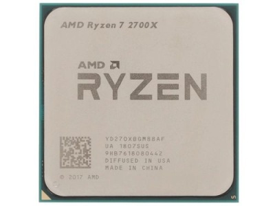 Процессор AMD AM4 Ryzen 7 2700X  3.7GHz 