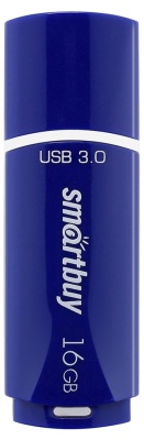 USB 3.0/3.1 Smartbuy 16GB Crown Blue (SB16GBCRW-Bl)