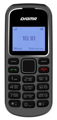 Телефон мобильный DIGMA A105 2G Linx 32Mb серый