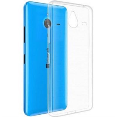 Накладка Nokia Lumia 640/640 dual sim D&A силикон прозрачный 0,4мм