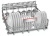 Машина посудомоечная встраиваемая Bosch SMV 66TD26R