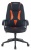 Игровое кресло Zombie Viking-8 черный/оранжевый иск.кожа крестовина пластик