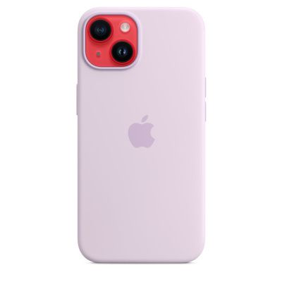 Чехол Apple iPhone 14 Silicone Case with MagSafe - Lilac MPRY3ZM/A