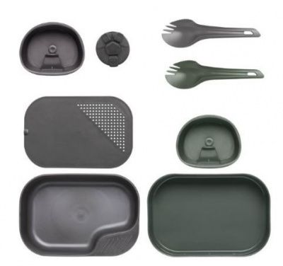 Набор посуды Wildo CAMP-A-BOX® Duo Complete SE-CDB-PP-02, Olive Green