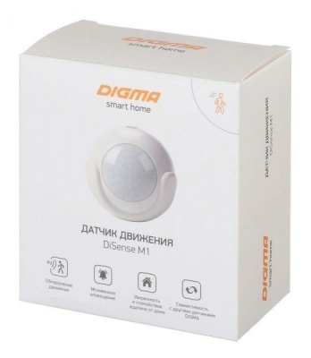 Датчик движения DIGMA DiSense M1 белый