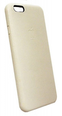 Накладка iPhone 6/6S Plus Leather Thin Soft Case Gold