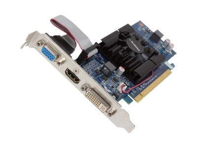 Видеокарта GeForce 210 1GB DDR3 Gigabyte (GV-N210D3-1GI)