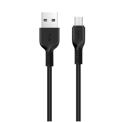 Кабель USB Type-C - USB Type-A чёрный 2.4A HOCO X13m Easy