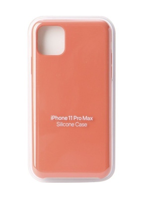 Чехол iPhone 11 Pro Max Silicone Case - Orange Оранжевый