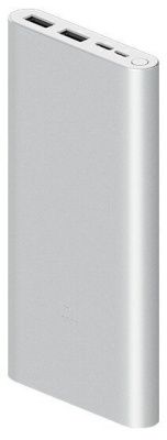 Внешний аккумулятор Xiaomi Mi Power Bank 3 10000 Silver