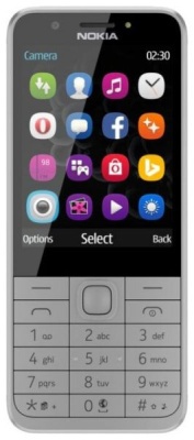 Телефон мобильный Nokia 230 DS Black/Silver