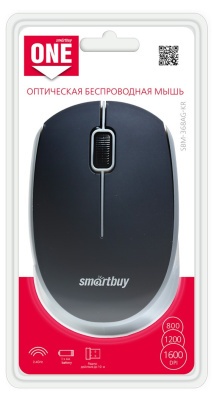 Мышь Smartbuy ONE 368AG черно-серая (SBM-368AG-KG) / 40