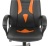 Игровое кресло Бюрократ Zombie VIKING 8 черный/оранжевый иск.кожа крестовина пластик