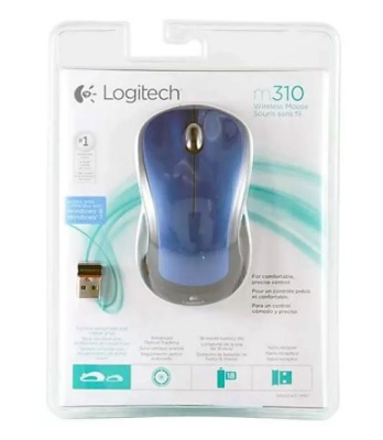 Мышь Logitech M310 Blue