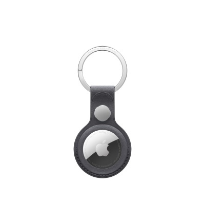 Чехол-держатель для метки Apple AirTag FineWoven Key Ring - Black MT2H3