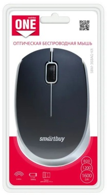 Мышь Smartbuy ONE 368AG черно-серая (SBM-368AG-KG) / 40