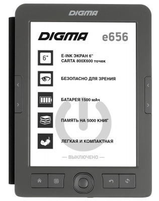 Электронная книга Digma E656