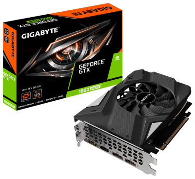 Видеокарта GeForce GTX 1660 SUPER 6GB GDDR6 Gigabyte (GV-N166SIXOC-6GD)