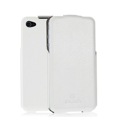 Чехол-книжка iPhone 4-4S Imuca VG Vertical Flip：white