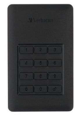 Внешний жёсткий диск 1Tb Verbatim (53401) USB 3.1 Black