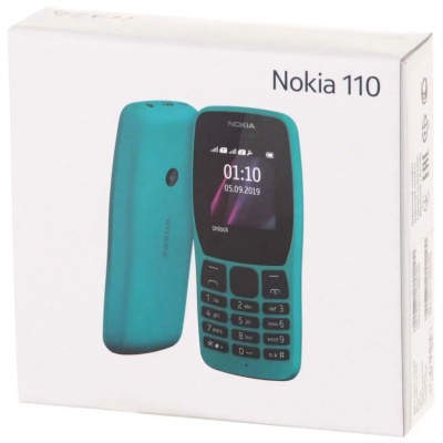 Телефон мобильный NOKIA 110 DS blue (TA-1192)