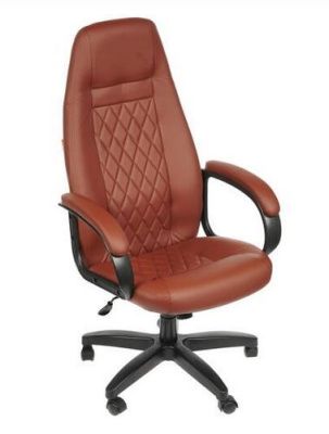 Офисное кресло Chairman 950 LT 00-07062456, Экокожа премиум-коричневая