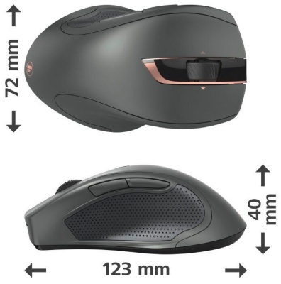 Мышь HAMA MW-900 Черный