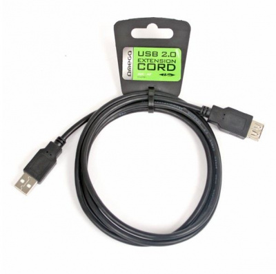 Удлинитель USB 2.0 OMEGA AM-AF 56628 1,5м bulk
