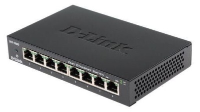 Коммутатор D-Link DES-1008D, неуправляемый 8-port RJ45