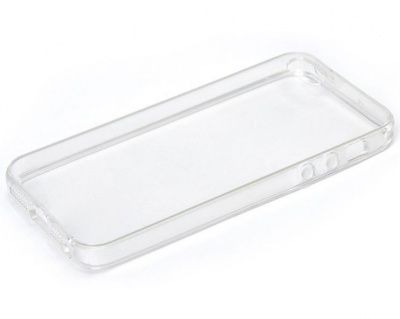 Накладка iPhone 5c D&A силикон прозрачный 0,4mm