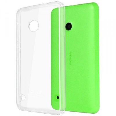 Накладка Nokia Lumia 640 XL/640 XL dual sim D&A силикон прозрачный 0,4мм
