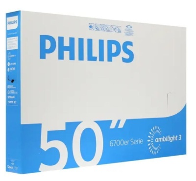 Телевизор 50" Philips 50PUS6704 4K Ambilight Android