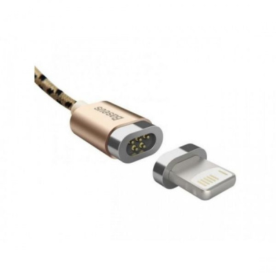 Кабель Lightning - USB Type-A золотой 1м 3A Baseus Insnap Series Magnetic
