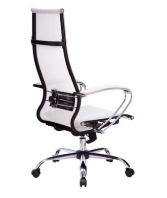 Офисное кресло Метта Комплект 7, основание 17833 (Ch) Сетка белая