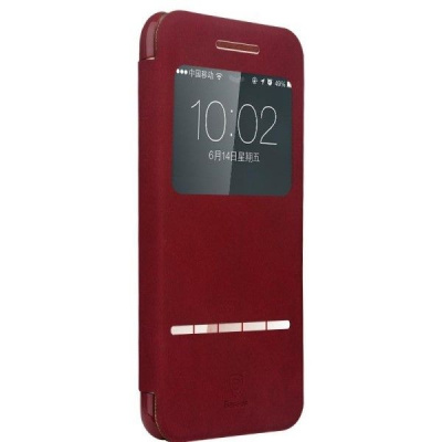 Чехол-книжка iPhone 6/6S Plus Baseus Terse leather красный