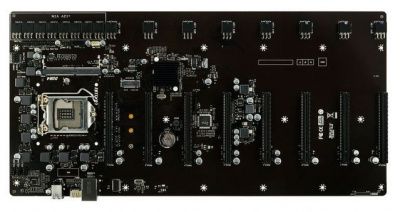 Материнская плата BIOSTAR TB360-BTC D+ Socket LGA 1151 Mining Edition Processors 8- and 9- Gen/1xSO-DIMM DDR4/1xSATA/1xM.2/1xPCI-E 3.0 x16/7xPCI-E 2.0