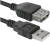 Кабель AM-AF - USB чёрный 1.8м DEFENDER USB02-06