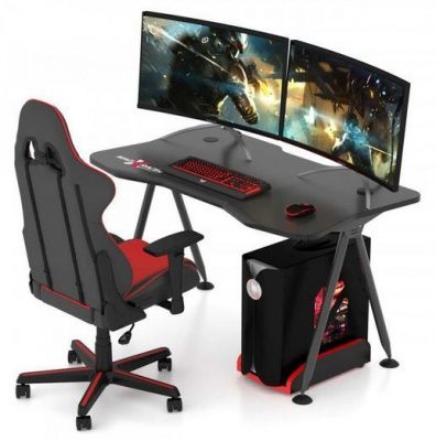Игровой стол MaDXRacer Gaming Desk GTT13/CARBON (карбон)