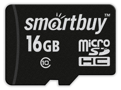 Карта памяти microSDHC 16GB Smartbuy  Class 10 (без адаптеров)LE