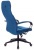 Кресло руководителя Бюрократ CH-608/FABRIC-DBLUE Ткань темно-синяя Velvet 29