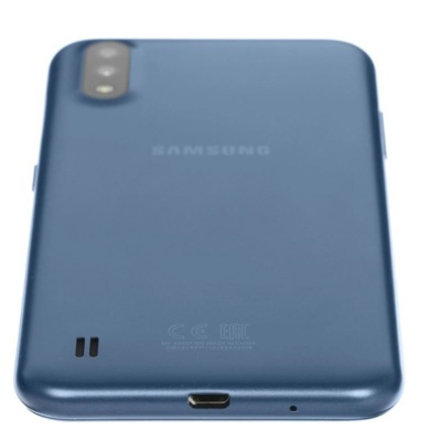 Смартфон SAMSUNG GALAXY A01 2/16Gb (SM-A015F/DS) Blue*