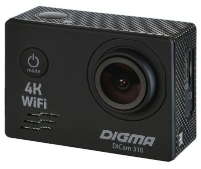 Экшн-камера Digma DiCam 310 Black