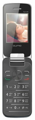 Телефон мобильный Qumo Push 246 Black