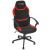 Игровое кресло Chairman Game 9, Ткань (черно/красный)