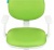 Детское кресло Бюрократ CH-W356AXSN/15-118 салатовый 15-118 колеса белый/салатовый (пластик белый)