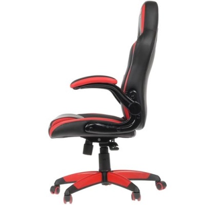 Игровое кресло Chairman Game 15, Экокожа (черный/красный)
