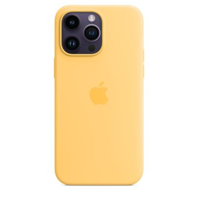 Чехол Apple iPhone 14 Pro Max Silicone Case with MagSafe - Sunglow MPU03ZM/A