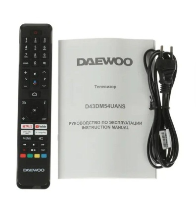 Телевизор 43" DAEWOO 43DM54UA 4K UHD AndroidTV