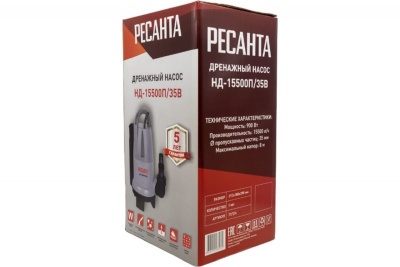 Дренажный насос Ресанта НД-15500П/35B